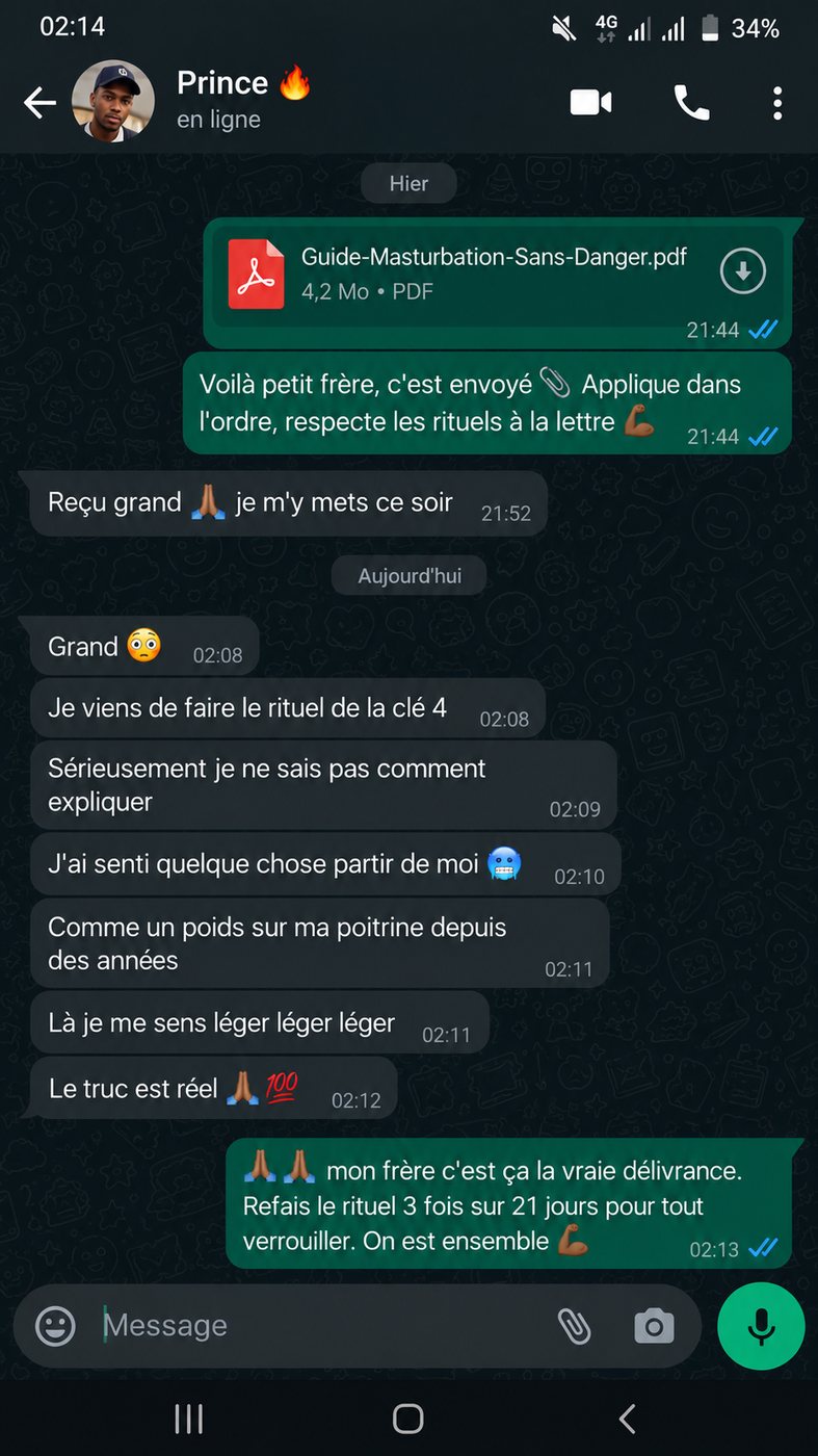 Témoignage WhatsApp client 4